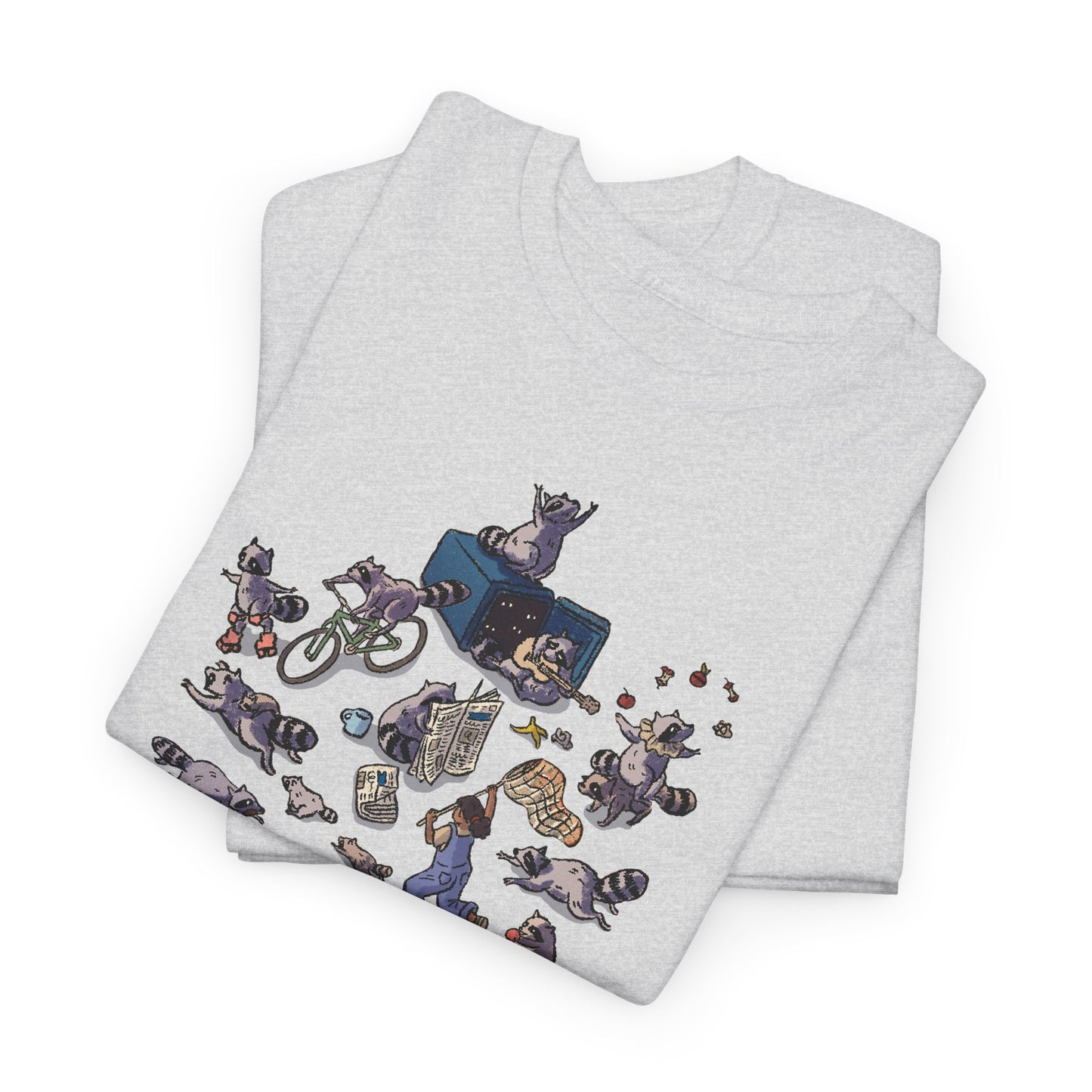 Raccoon Report Tee