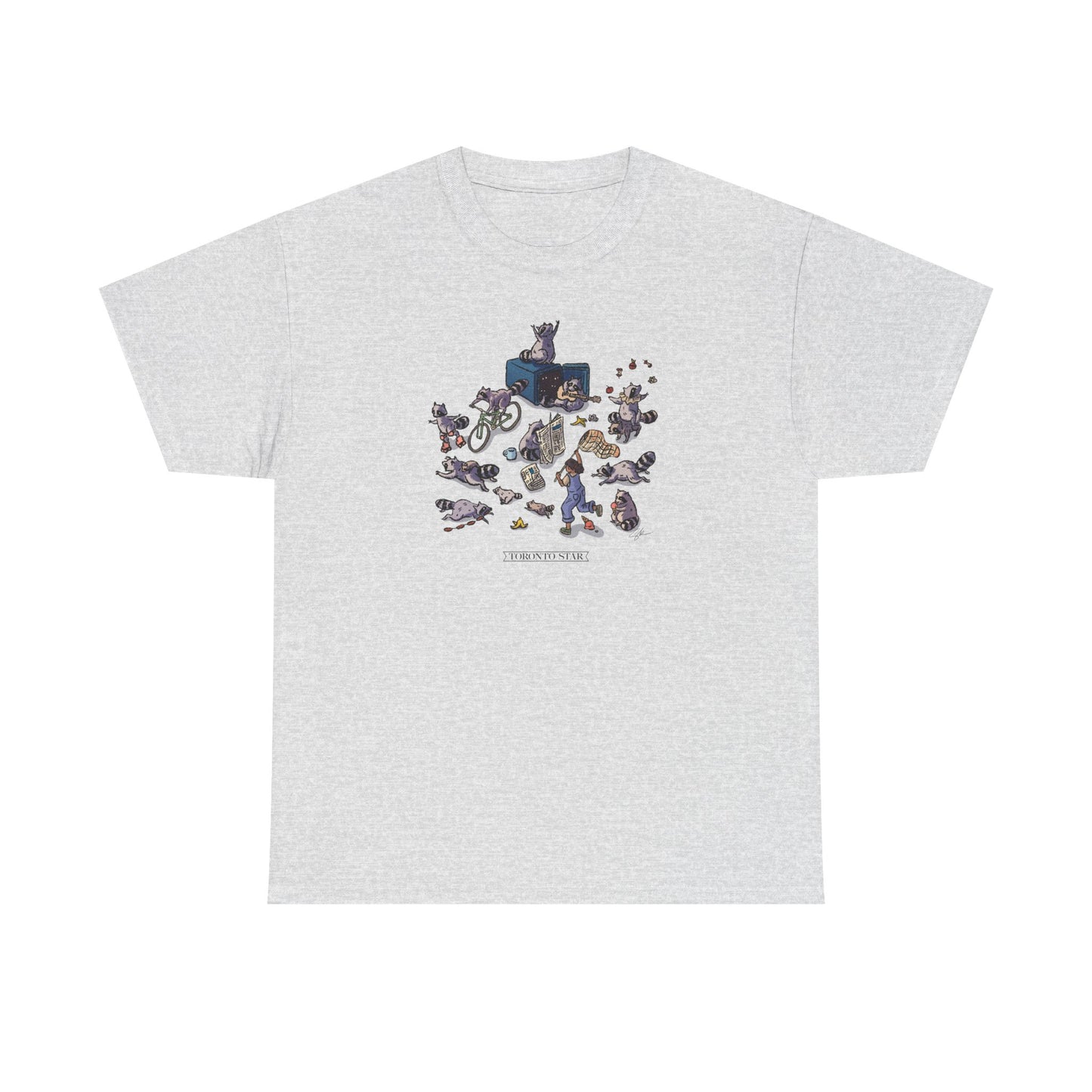 Raccoon Report Tee