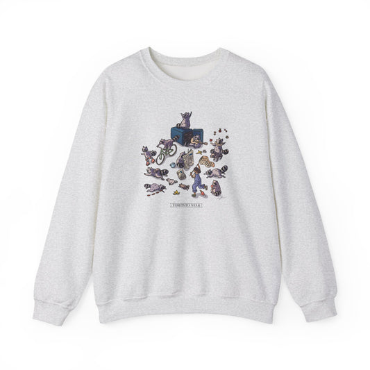 Raccoon Report Crewneck