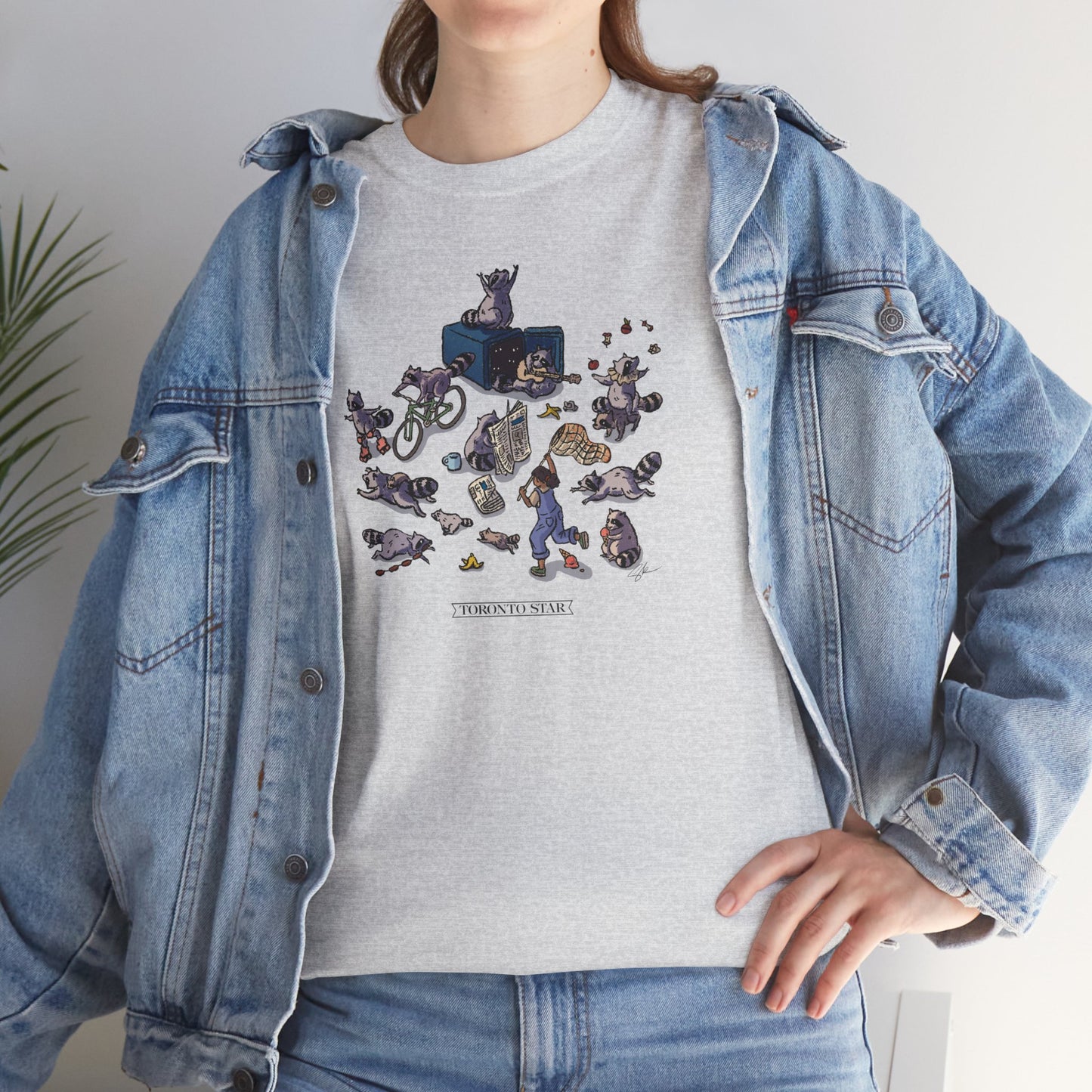 Raccoon Report Tee