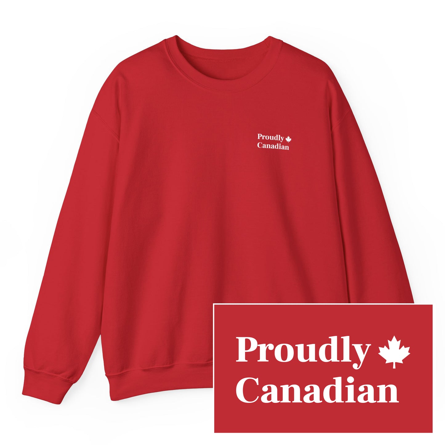 Proudly Canadian Crewneck