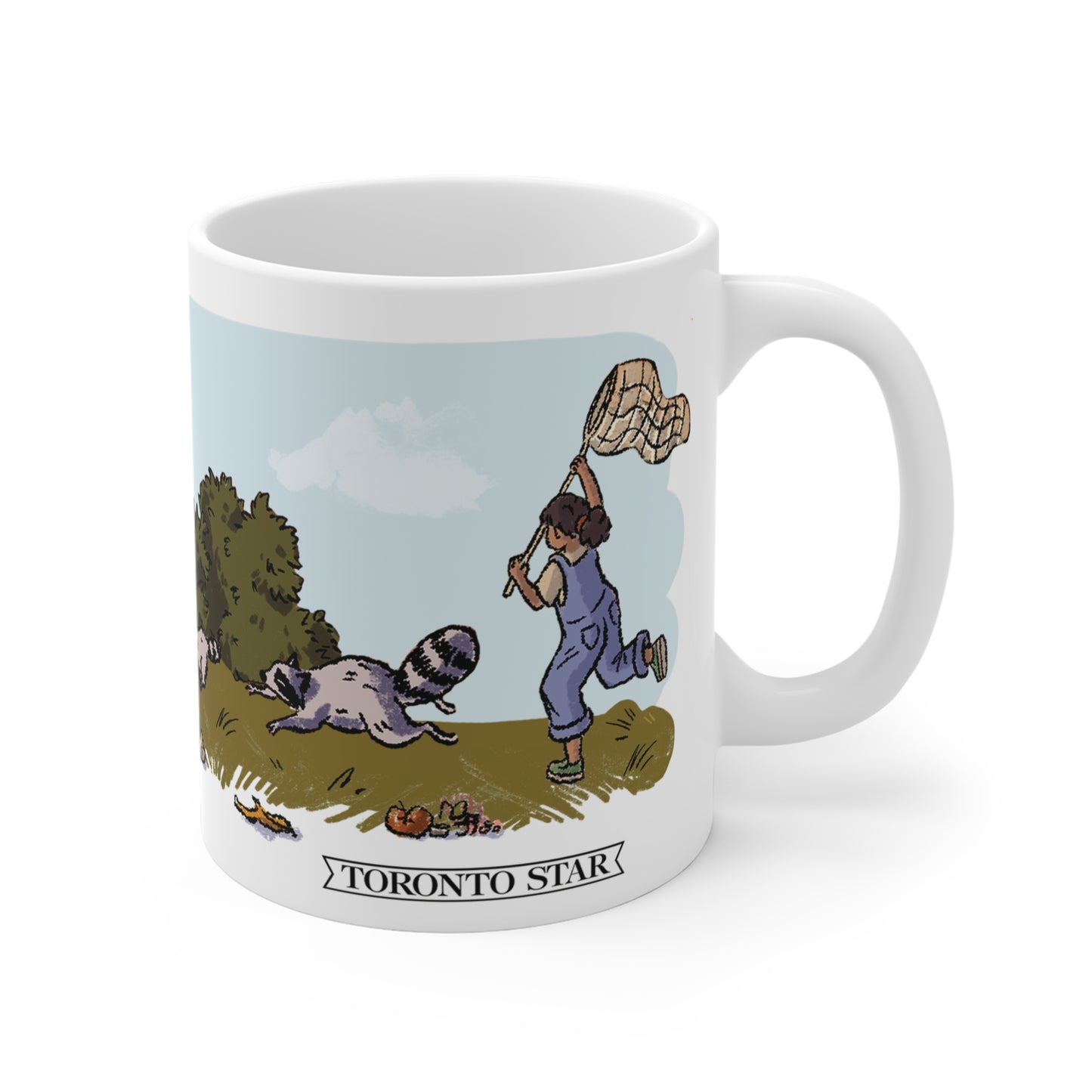 Raccoon Report Mug