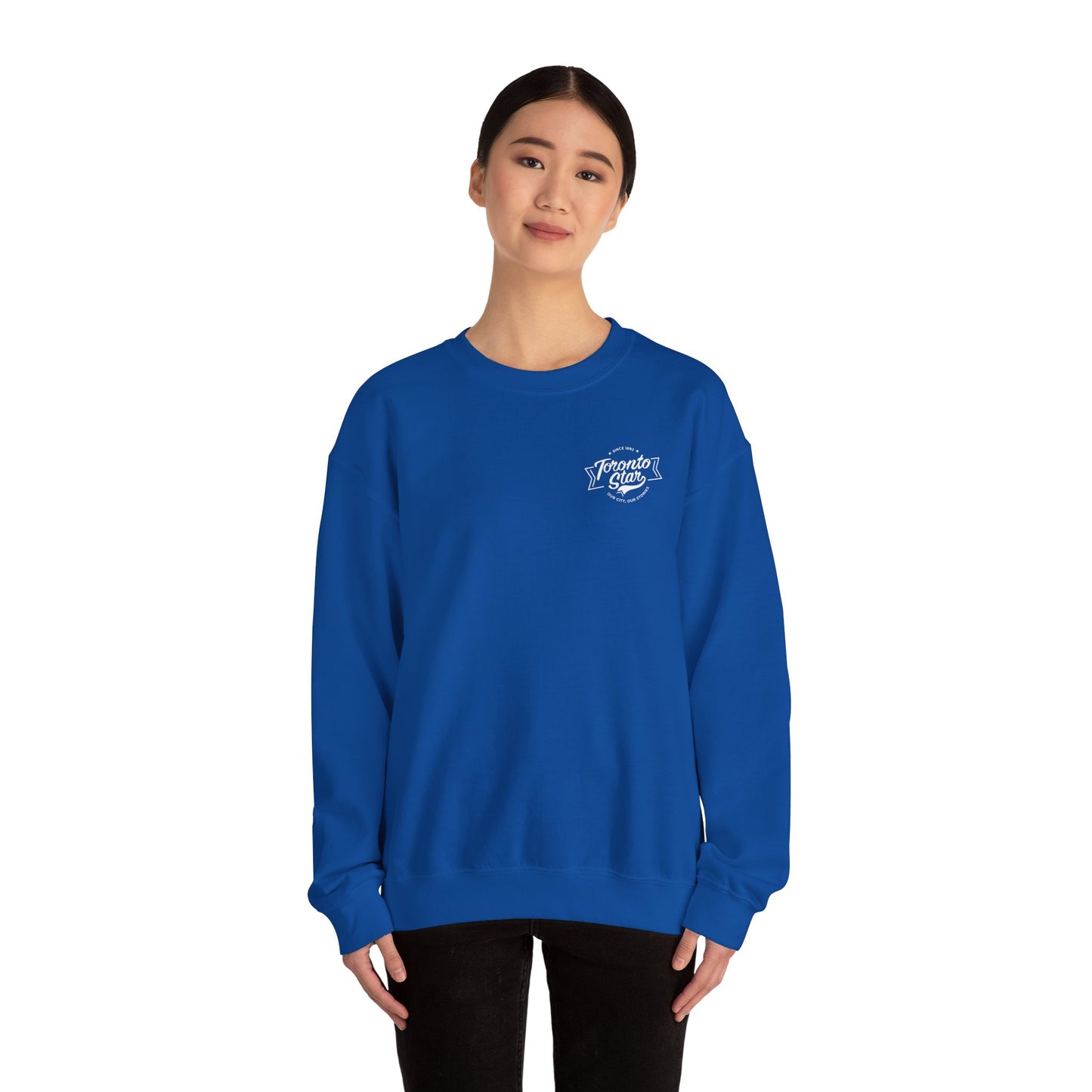 Vintage-style Star Badge Crewneck