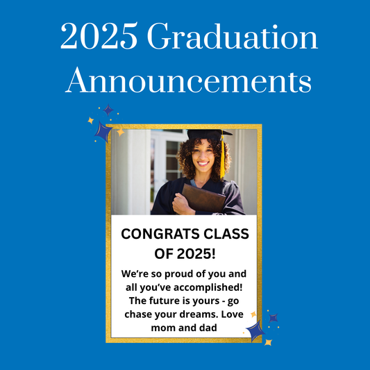 2025 Graduation Announcements
