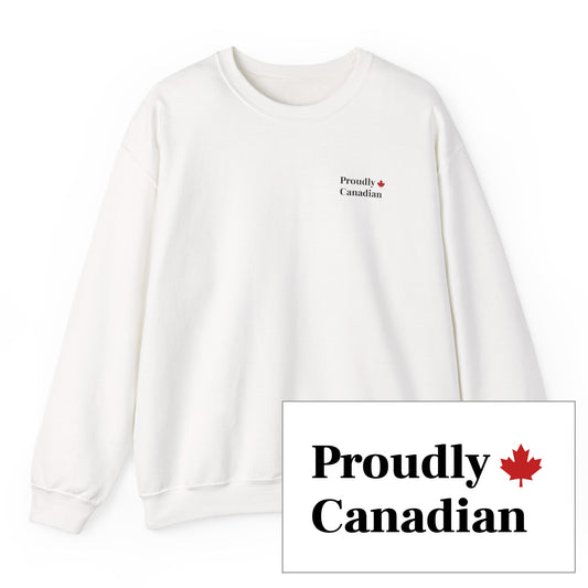 Proudly Canadian Crewneck