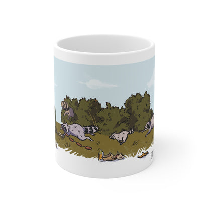 Raccoon Report Mug