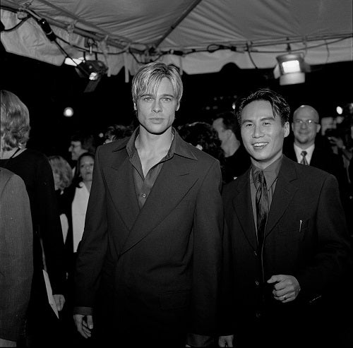 Brad Pitt and D.B. Wong, 1997