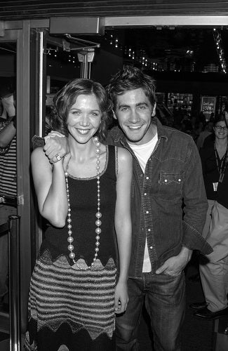 Maggie Gyllenhaal and Jake Gyllenhaal, 2002