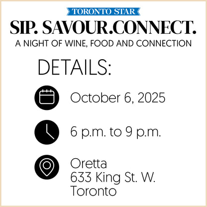 Star Event: Sip. Savour. Connect.